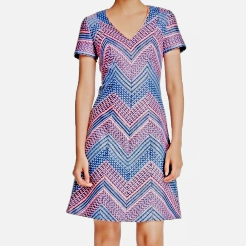 Shoshanna Laisa Tweed short sleeve mini Dress NEW Size 0